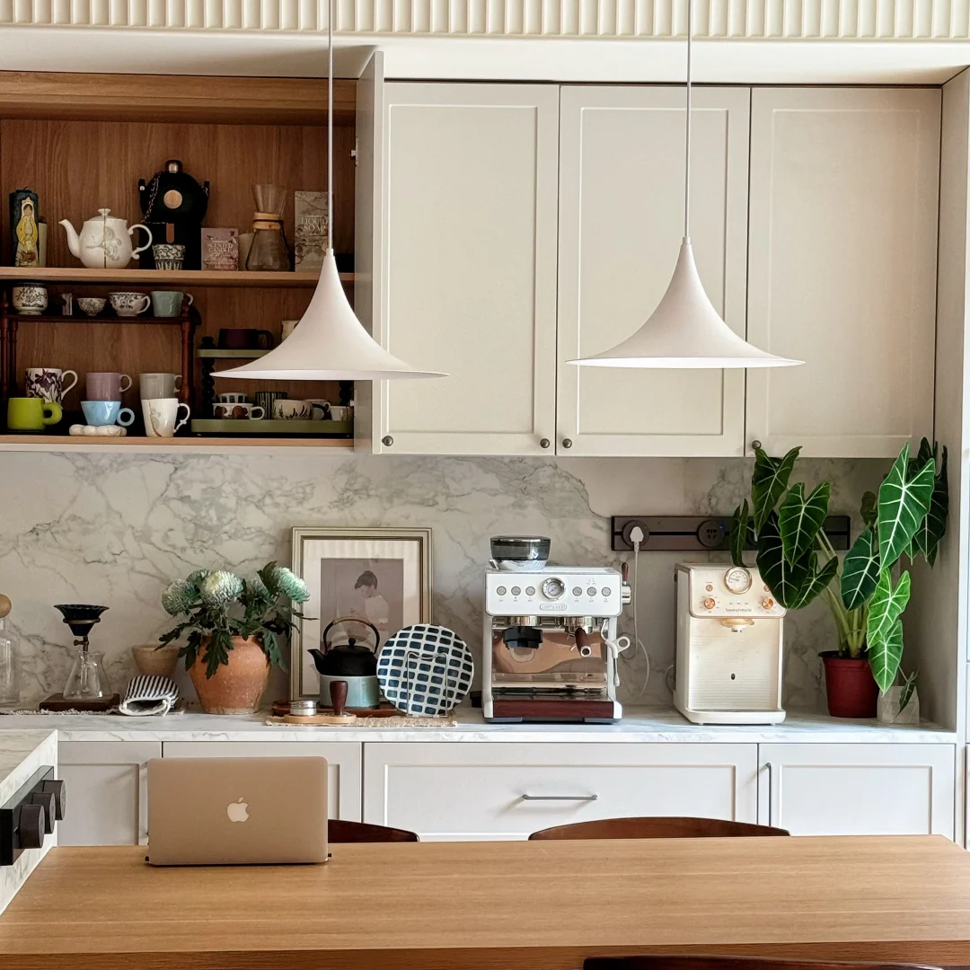 Kitchen Island Linear Rhythm