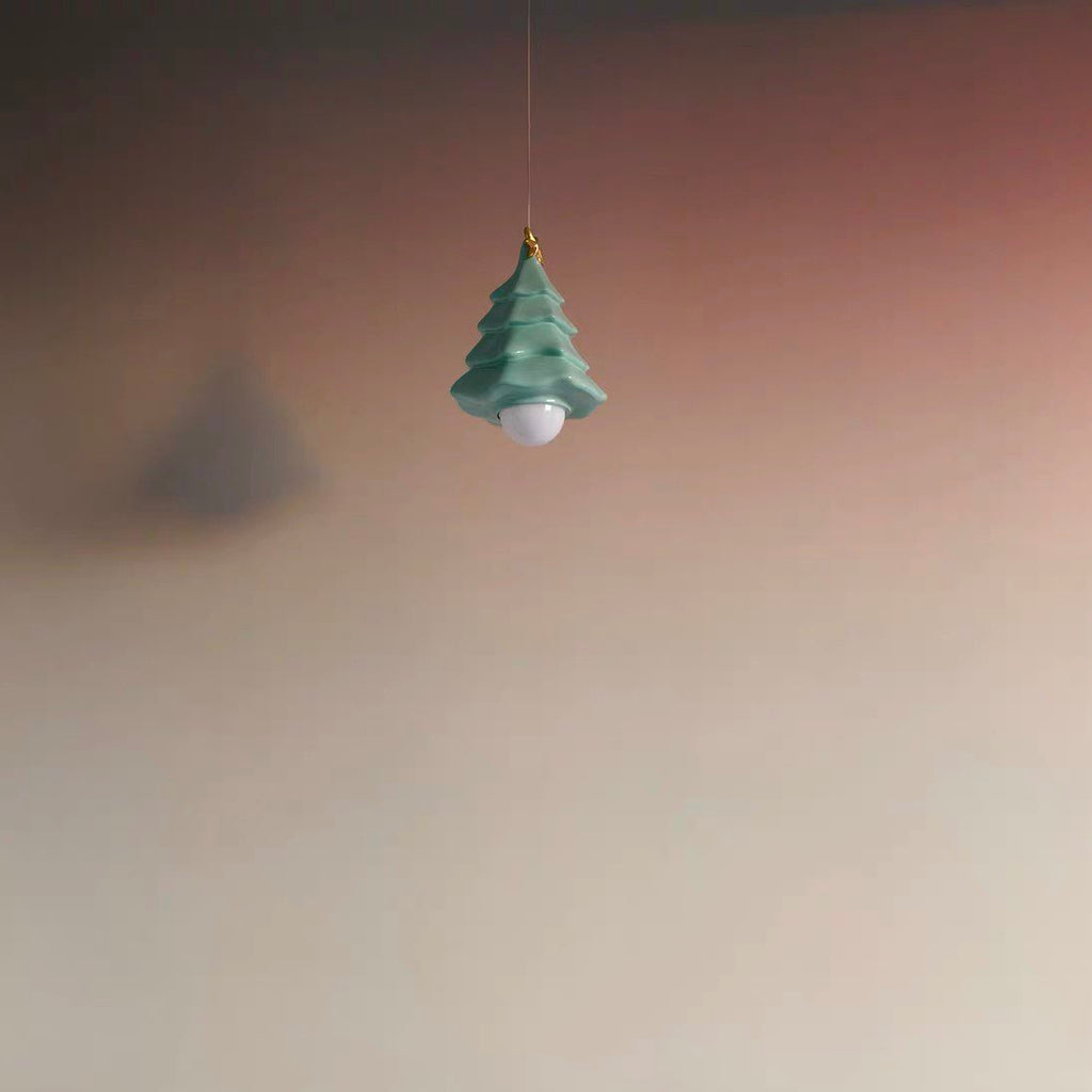 Stella Star-Topped Tree Mini Pendant Light Glowryte