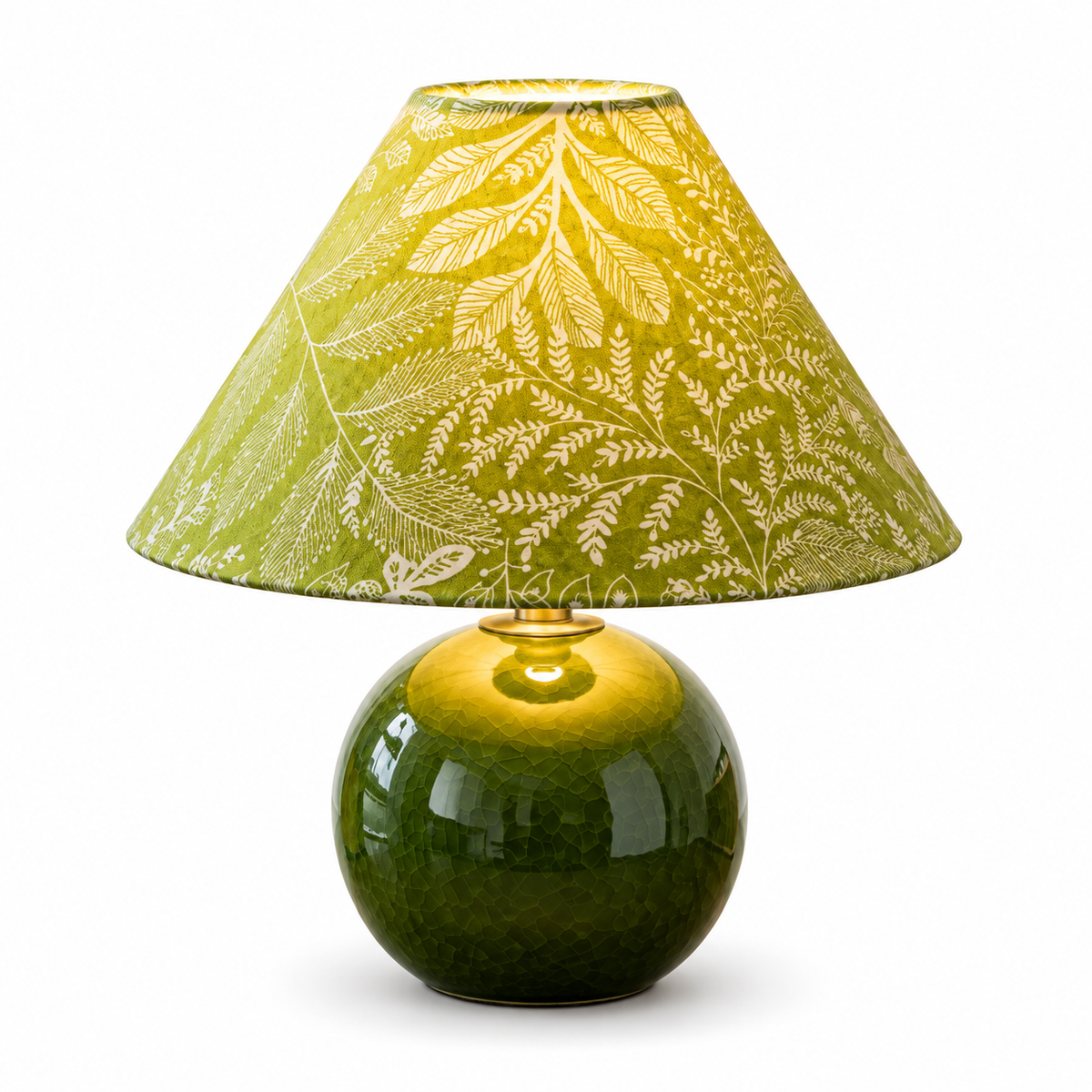 Sylva Botanical Ceramic Table Lamp Glowryte