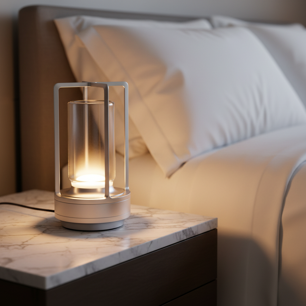 Lux Cylinder Table Lamp Glowryte
