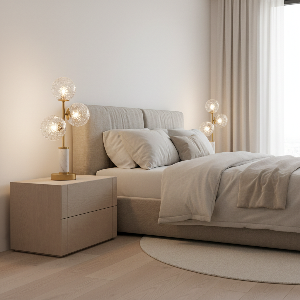 Orla Triple Globe Table Lamp Glowryte