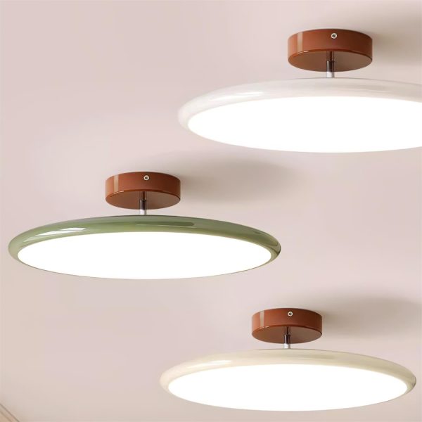 Mira Tri-Color Flush Mount Glowryte