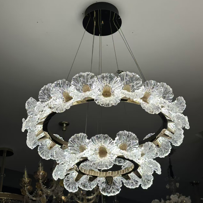 Fleur Bloom Chandelier Glowryte