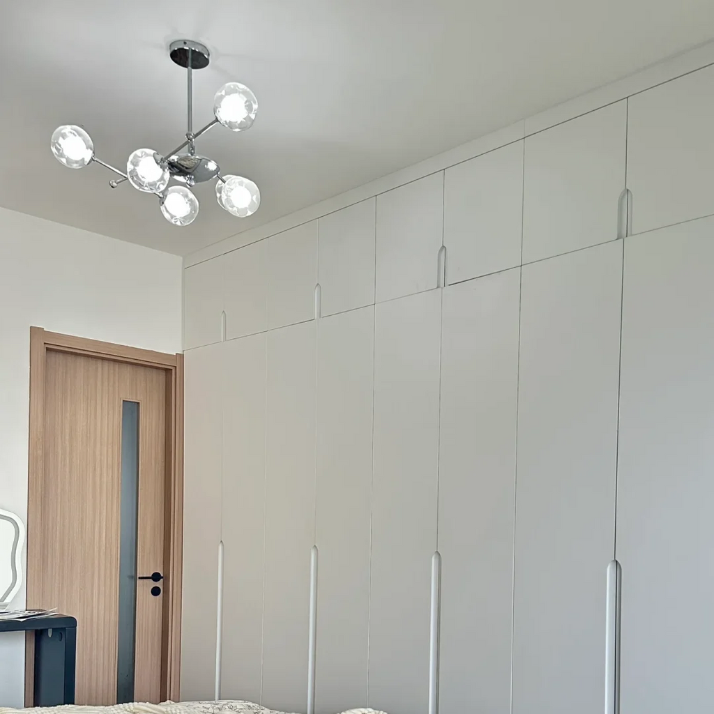 Bauhaus Balance Globe Chandelier Glowryte