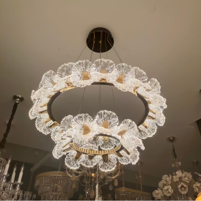 Fleur Bloom Chandelier Glowryte