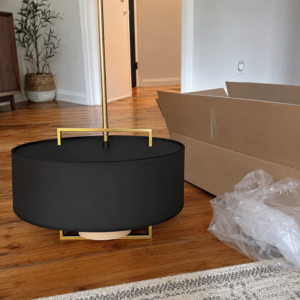 Arden Drum Pendant Glowryte