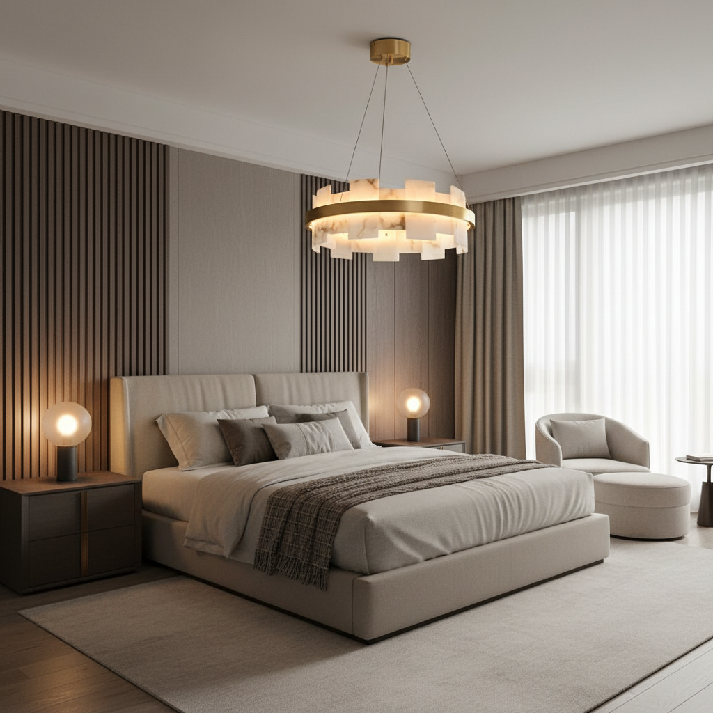 Auren Halo Chandelier Glowryte