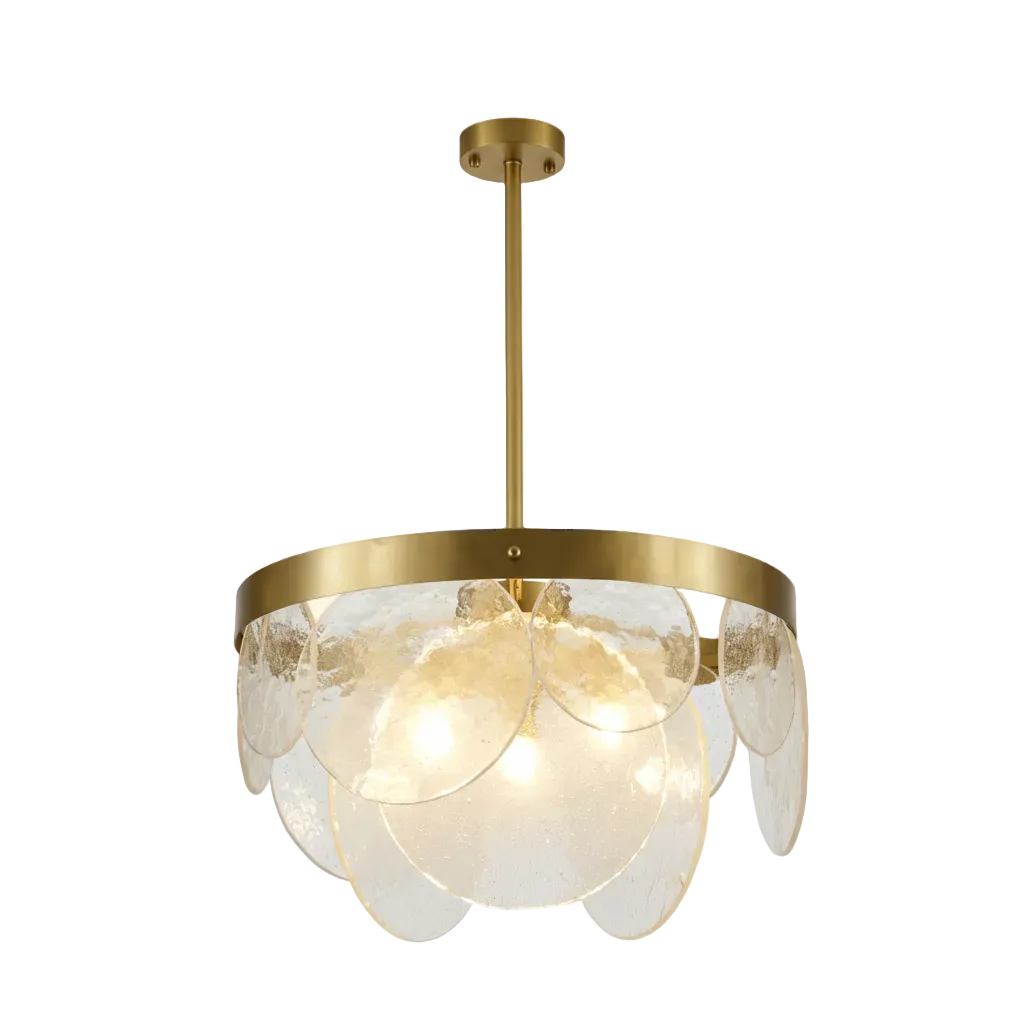 Cove Drum Chandelier Glowryte