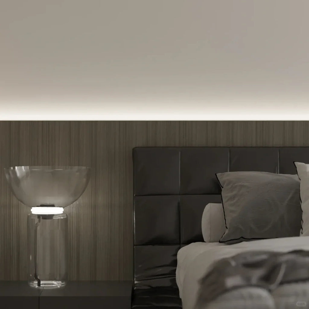 Luma Arco Glass Floor Lamp