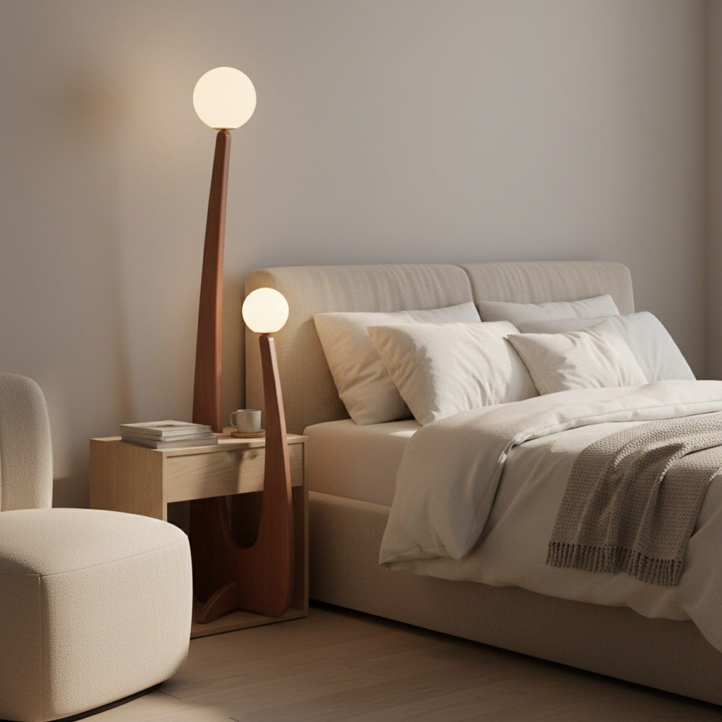 Bedroom reading nook
