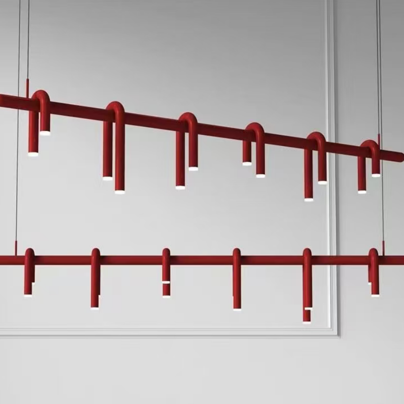 U-Loop Linear Pendant Light Glowryte
