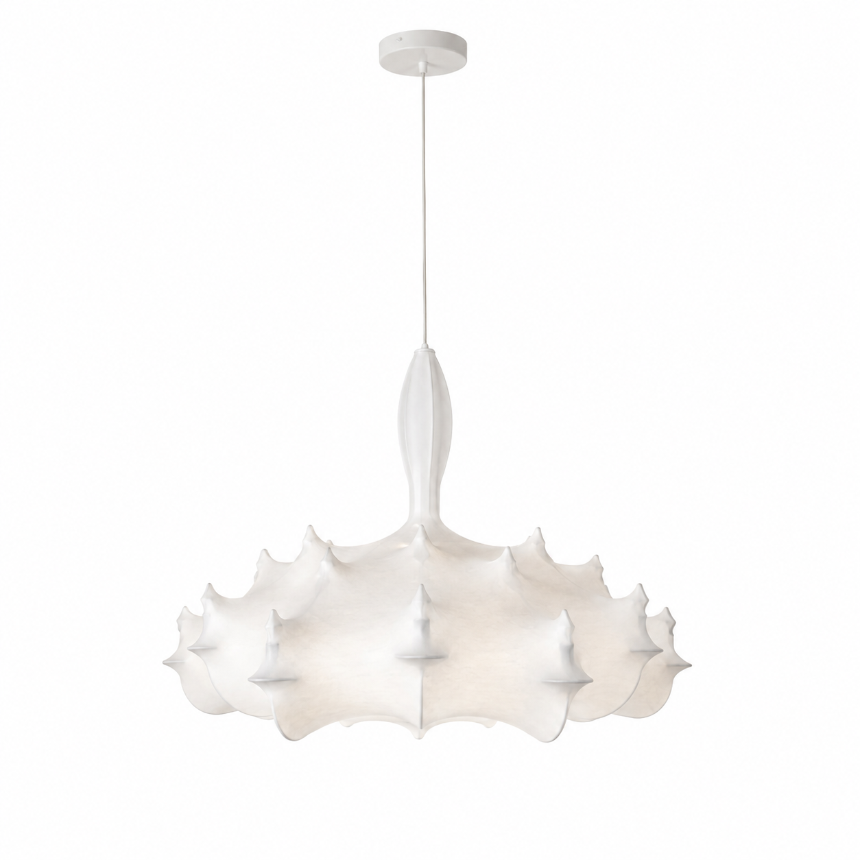 Zephyr Silk Petal Chandelier Glowryte
