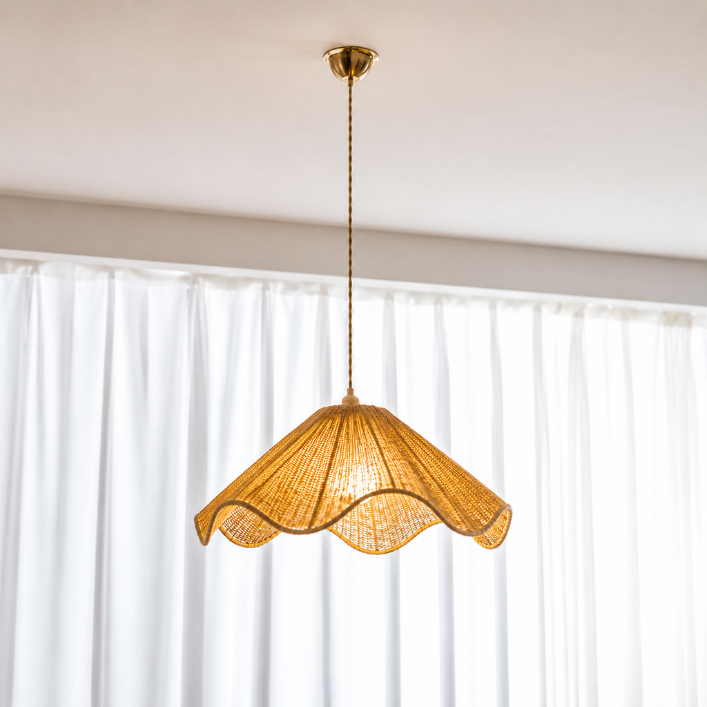 Soleil Wheat Wave Pendant Glowryte