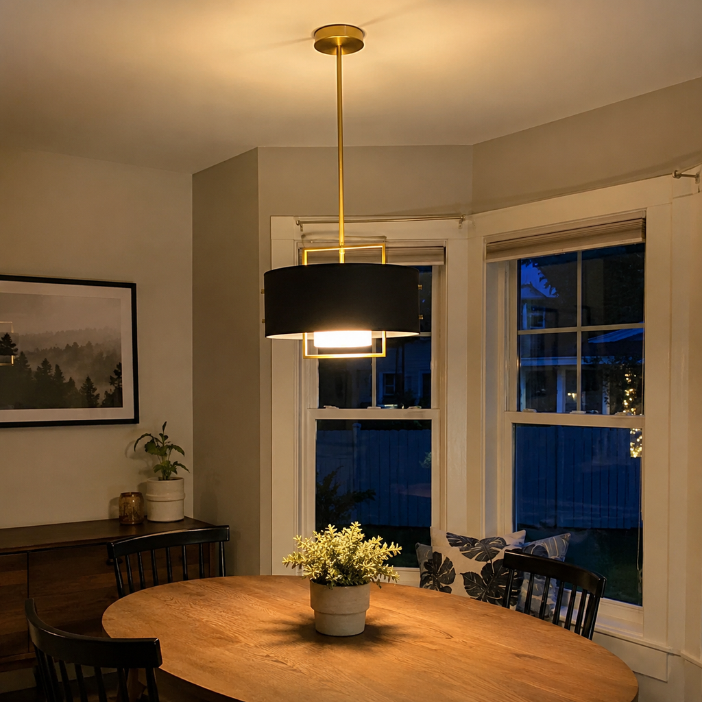 Arden Drum Pendant Glowryte