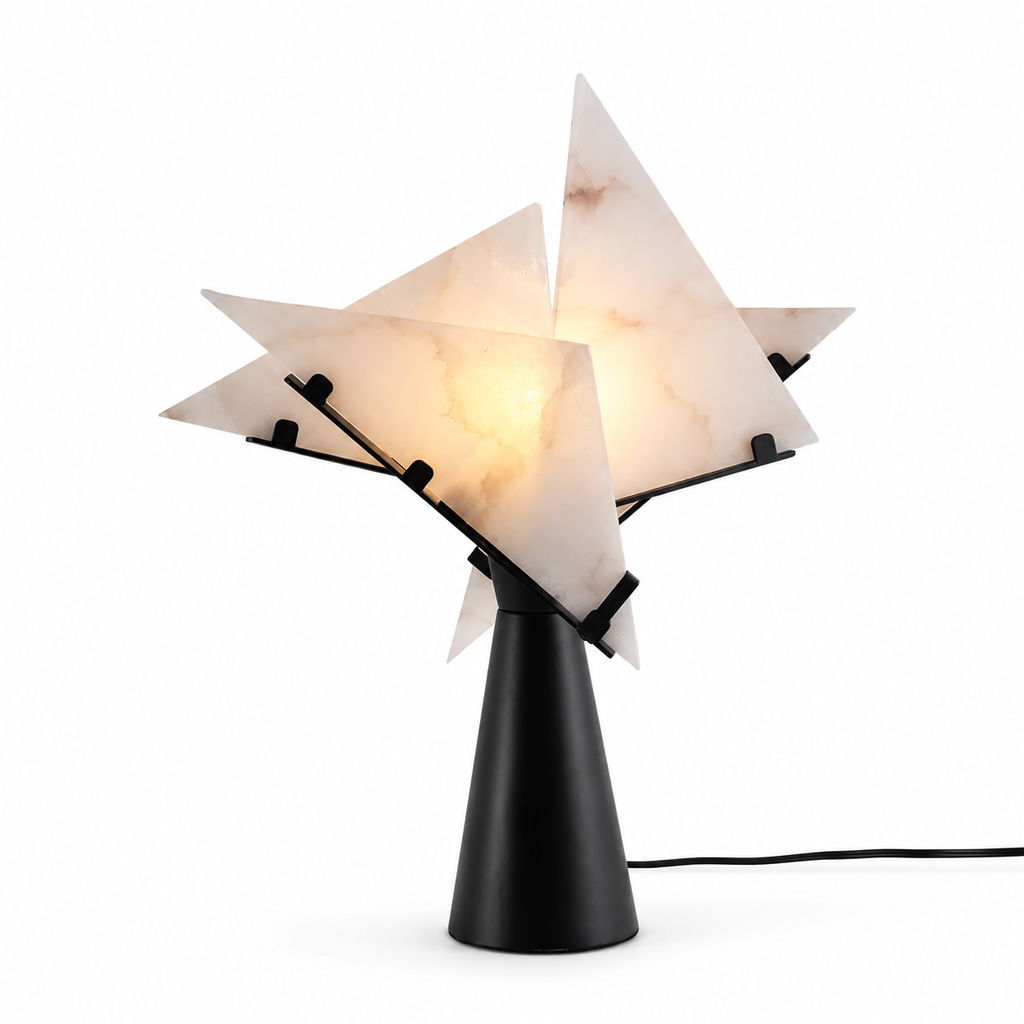 Shard Alabaster Table Lamp Glowryte