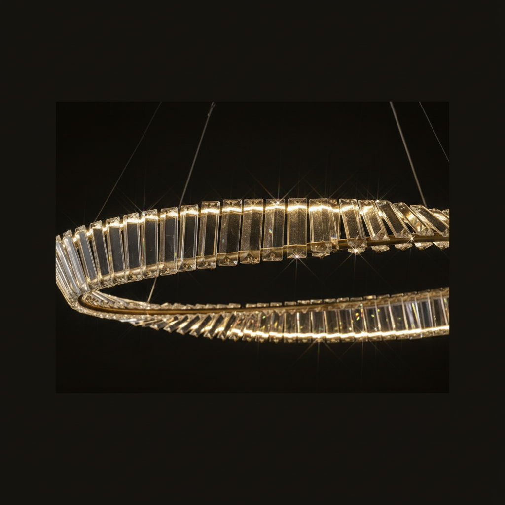 Vela Flow Chandelier Lumiora