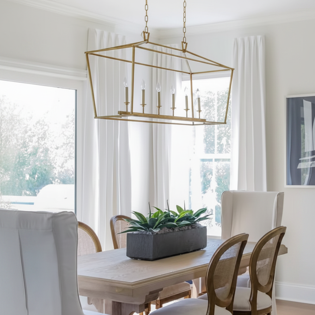Daven Lantern Chandelier Glowryte