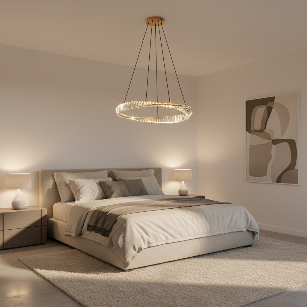 Vela Flow Chandelier Lumiora