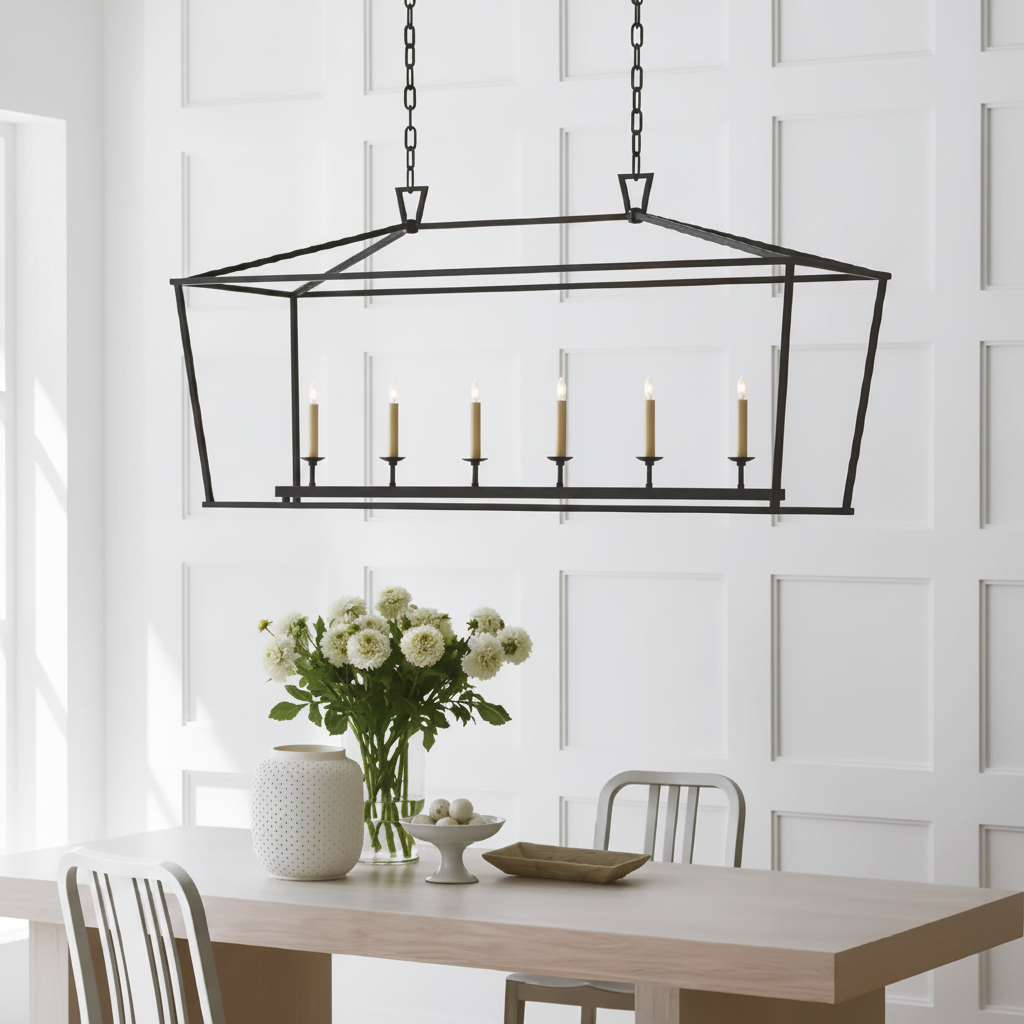 Daven Lantern Chandelier Glowryte