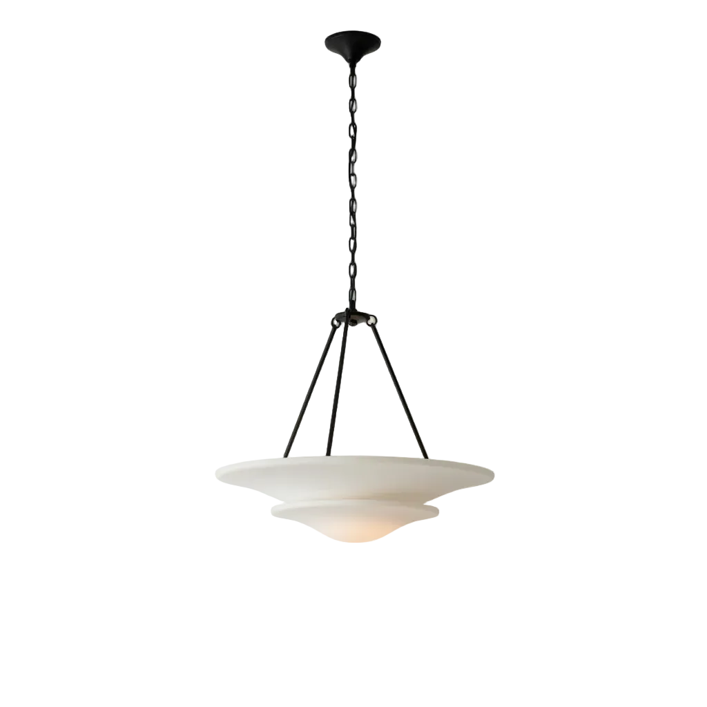 Mollino Medium Tiered Chandelier Glowryte