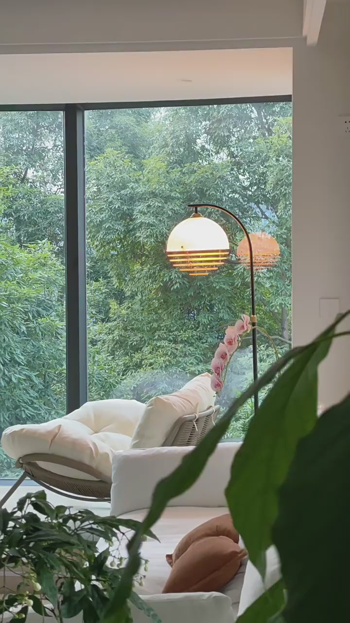 Sunset Arc Floor Lamp