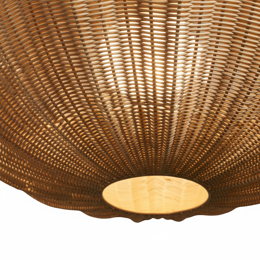 Soleil Rattan Pendant Glowryte