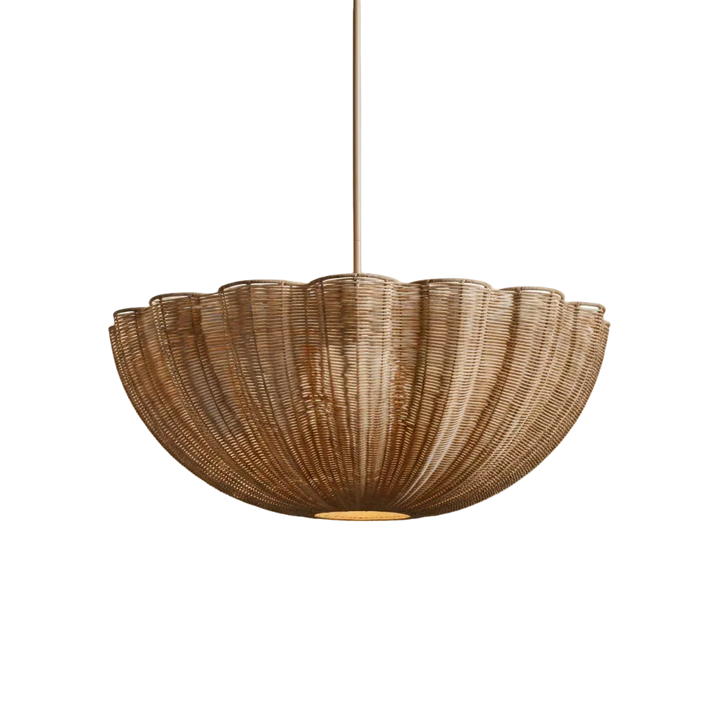 Soleil Rattan Pendant Glowryte