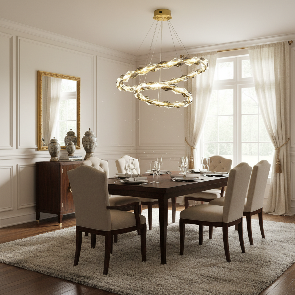 Celeste Ring Chandelier Glowryte