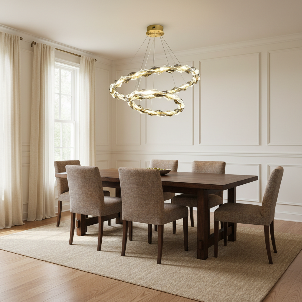 Celeste Ring Chandelier Glowryte